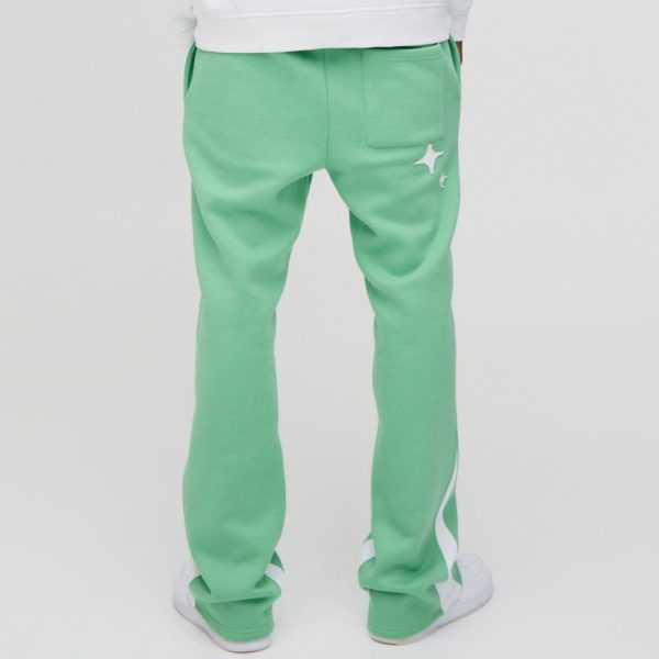 Slim Fit Star Applique BM Gusset Joggers - Image 2